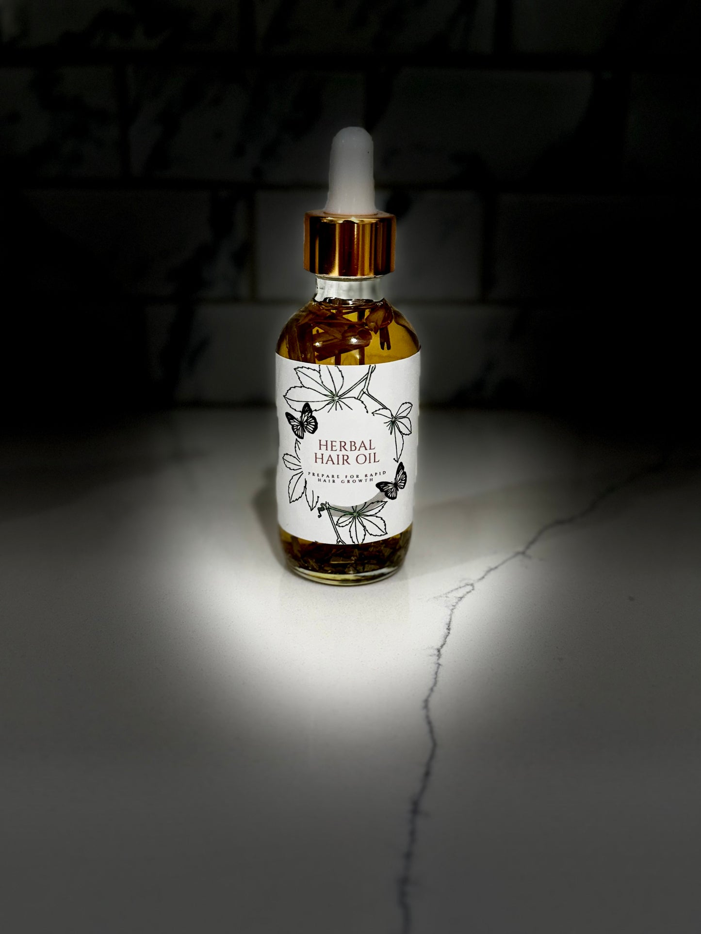 Herbal hair oil 2 oz