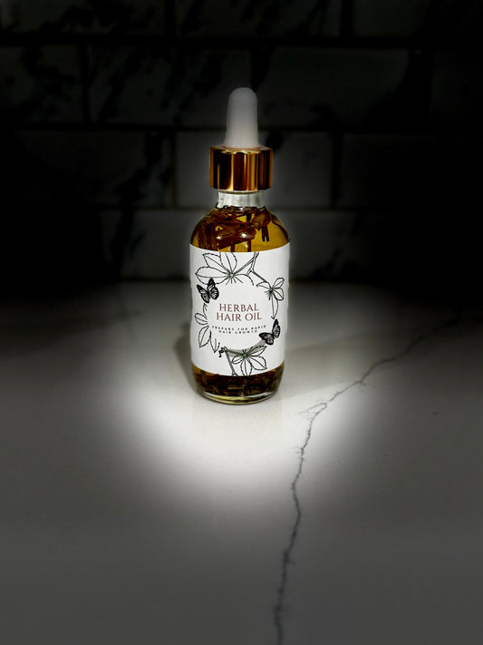 Herbal hair oil 2 oz