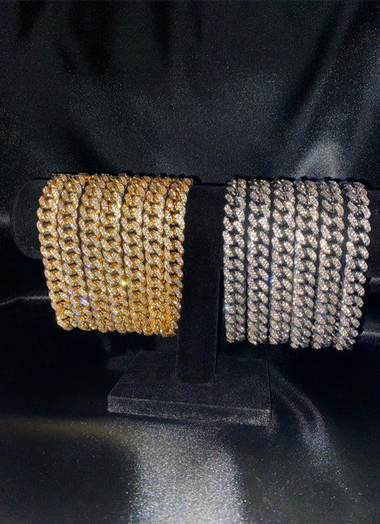 Cuban Link anklets